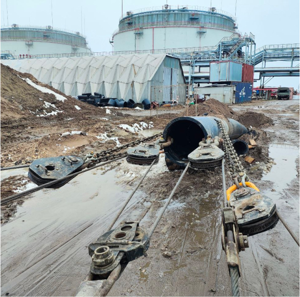 Спасение застрявших труб при ГНБ