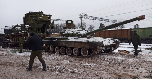 Подъём военной техники