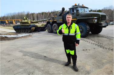 Подъём военной техники