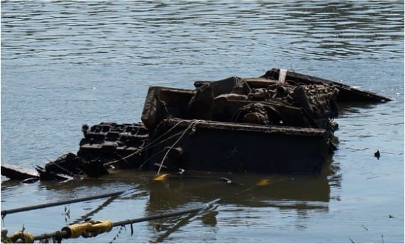 Подьем танка «кв-1» в верхнем мамоне