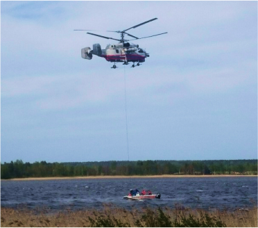 Эвакуация тяжелой техники на бездорожье