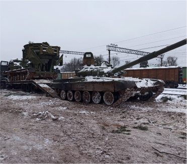 Эвакуация тяжелой техники на бездорожье